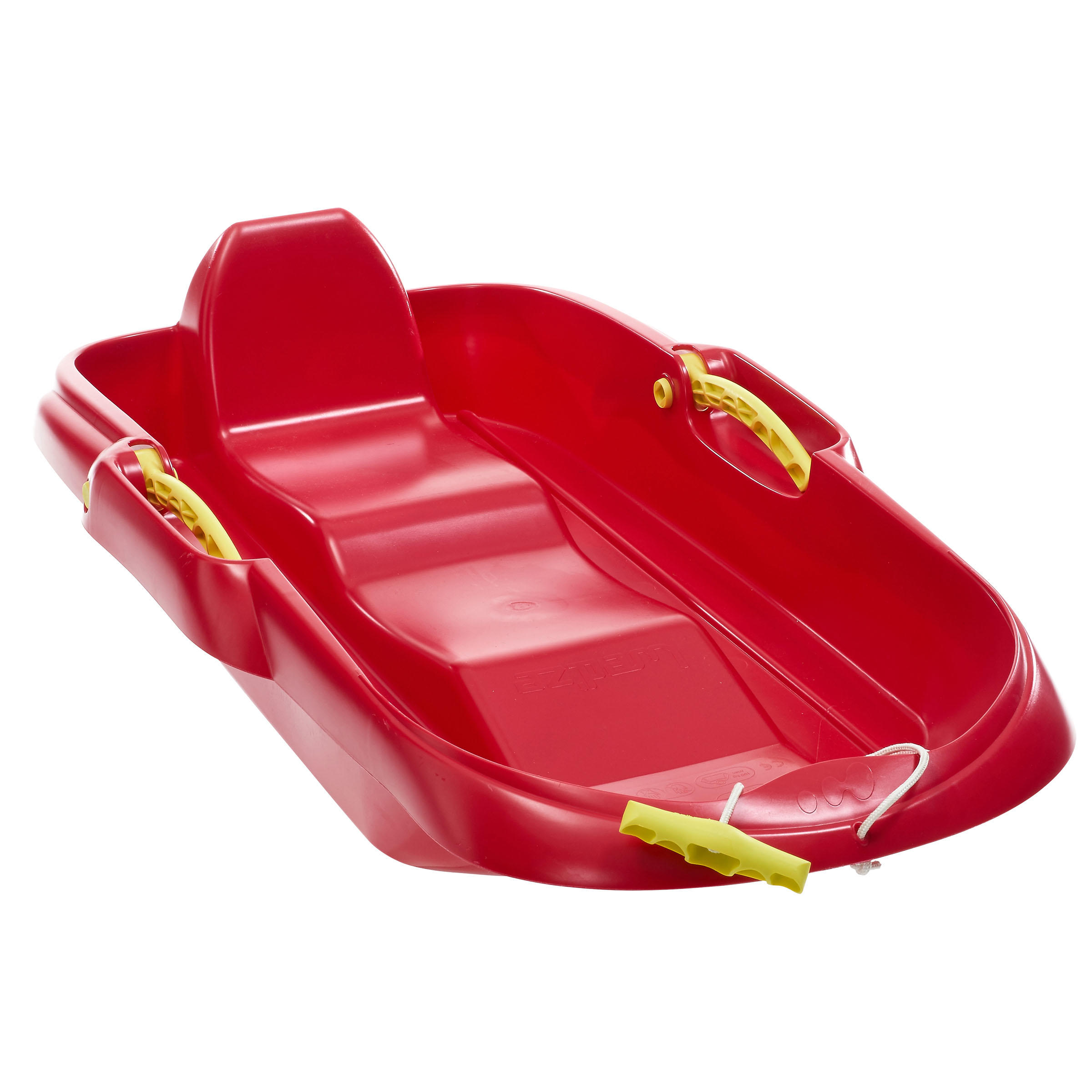 MRZ 100 2-Person Sledge With Brake - Red 4/8