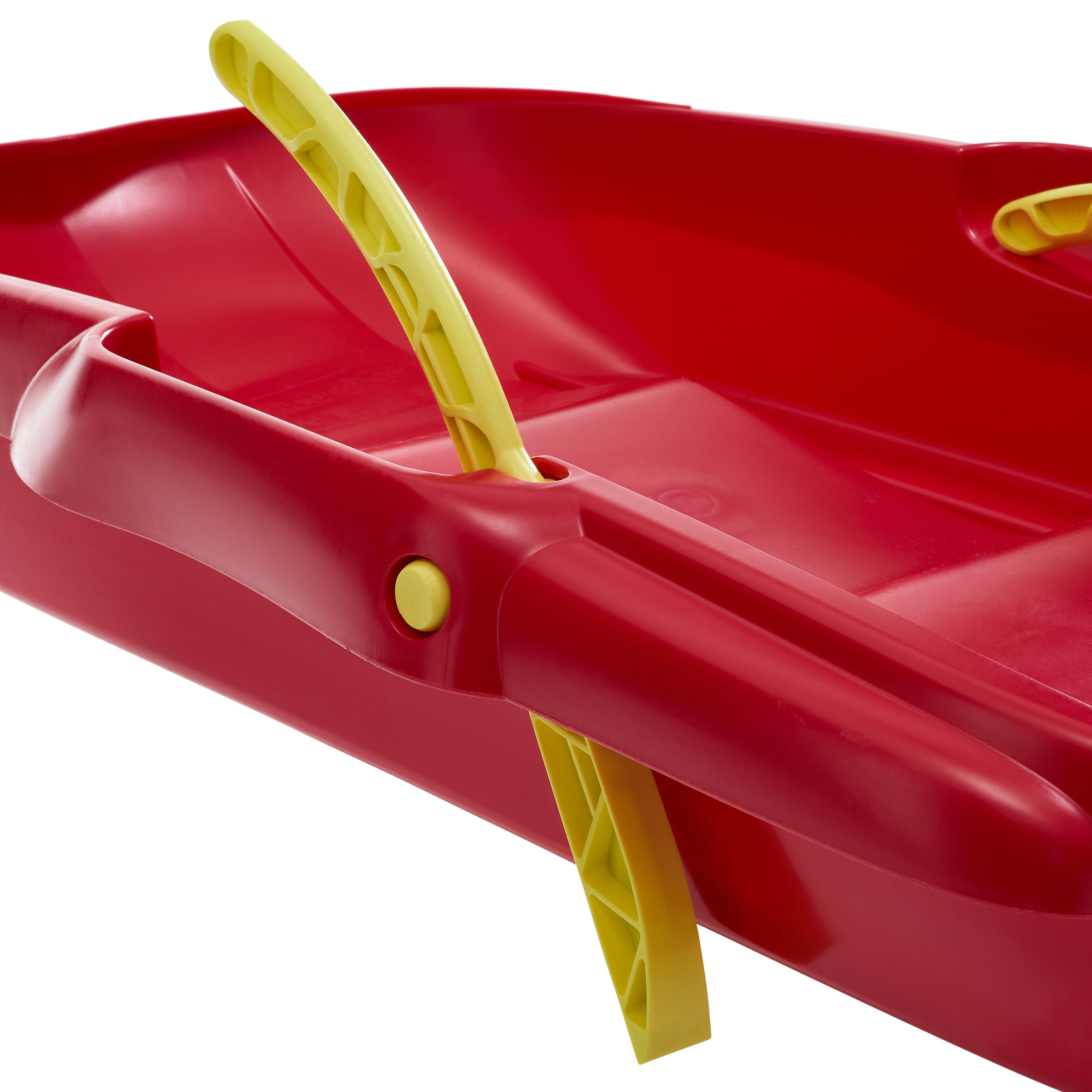 MRZ 100 2-Person Sledge With Brake - Red 5/8
