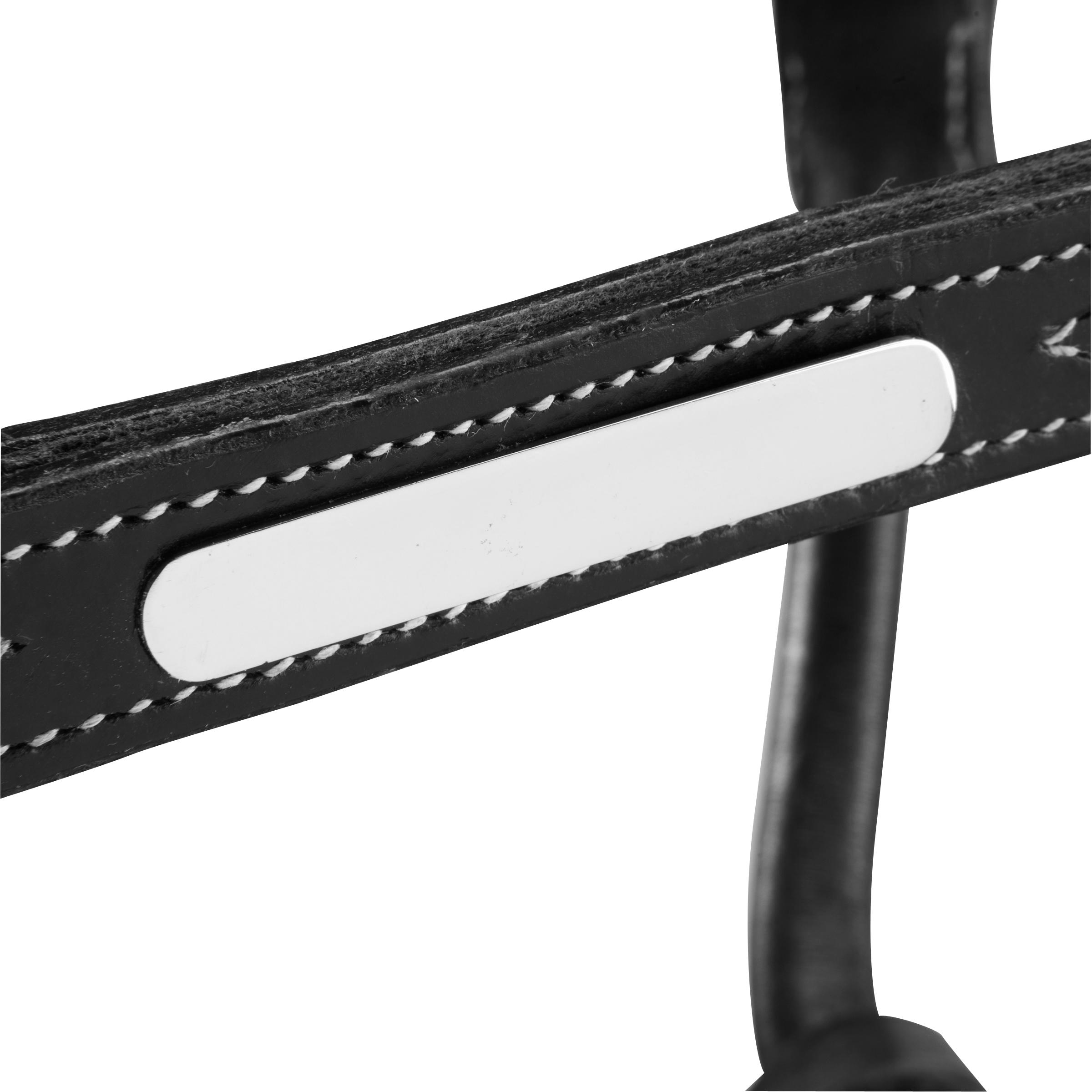 Romeo Horse Riding Leather Horse/Pony Halter - Black 7/9