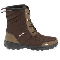 SH300 Men's Warm and Waterproof Snow Hiking Boots - Brown
