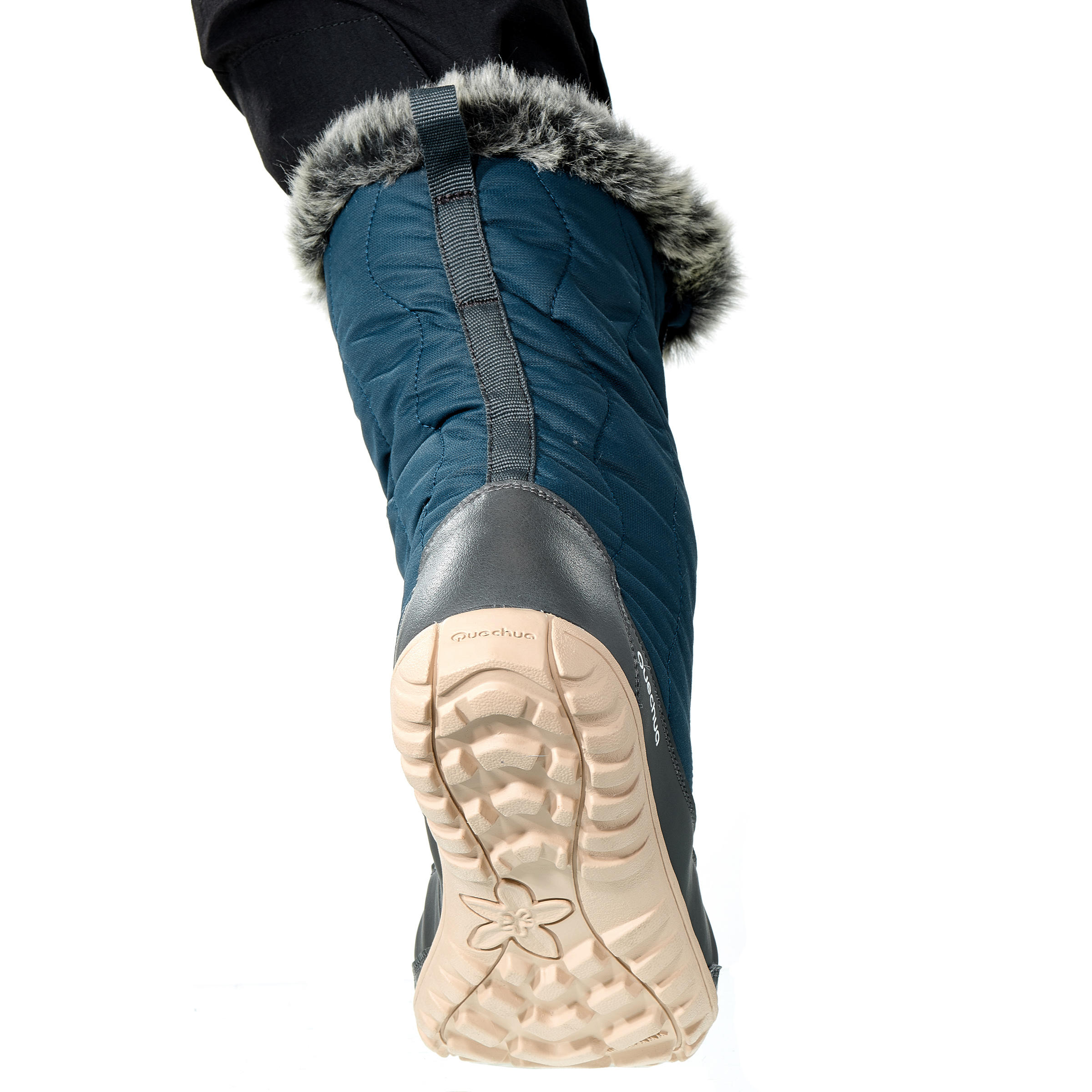 SH500 x-warm blue snow boots with laces 12/13