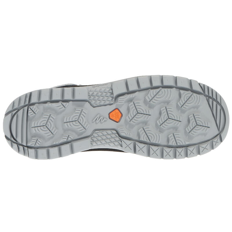 Botas de senderismo nieve hombre SH500 x-warm mid azul. 