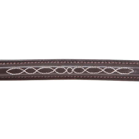 Romeo Horse Riding Reins For Horse/Pony - Brown