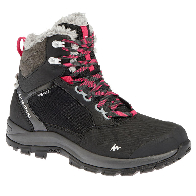 Chaussures de randonnée neige femme SH520 x-warm mi-hauteur noir Chaussures de randonnée neige femme SH520 x-warm mi-hauteur noir