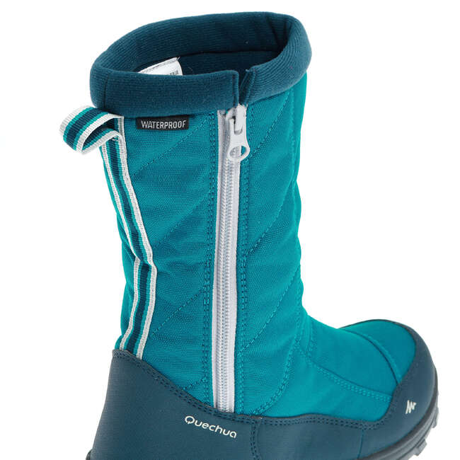 QUECHUA SH500 Warm JR Snow Hiking Boots Blue Decathlon