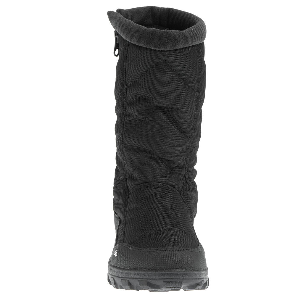 Winterstiefel Arpenaz 500 Warm Kinder schwarz
