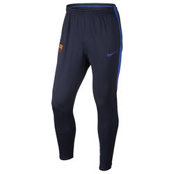Pantalon entrainement football adulte FC Barcelone bleu marine