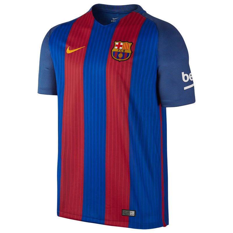 Replika fotbalového dresu v barvách FC Barcelony modro-červená