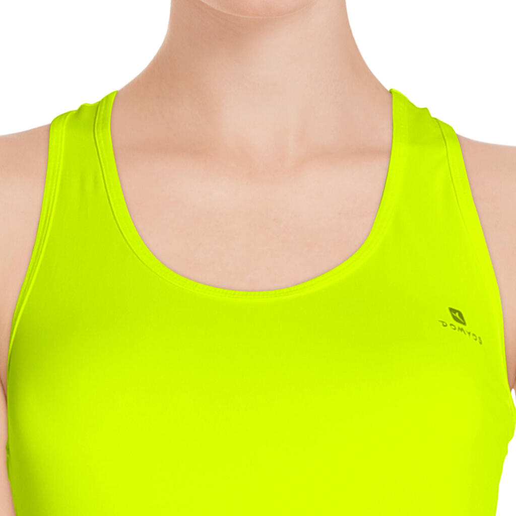 Top Schwimmerrücken Rundhalsausschnitt Fitness Cardio MY TOP
