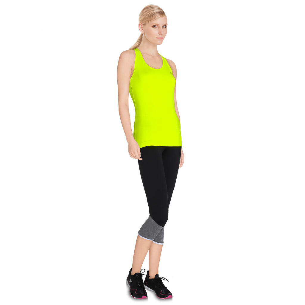 Top Schwimmerrücken Rundhalsausschnitt Fitness Cardio MY TOP