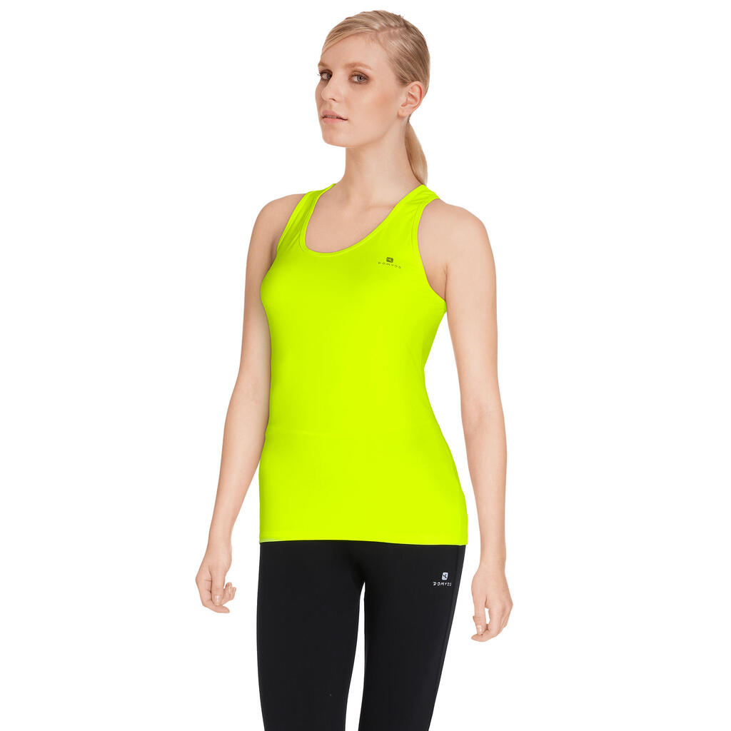 Top Schwimmerrücken Rundhalsausschnitt Fitness Cardio MY TOP