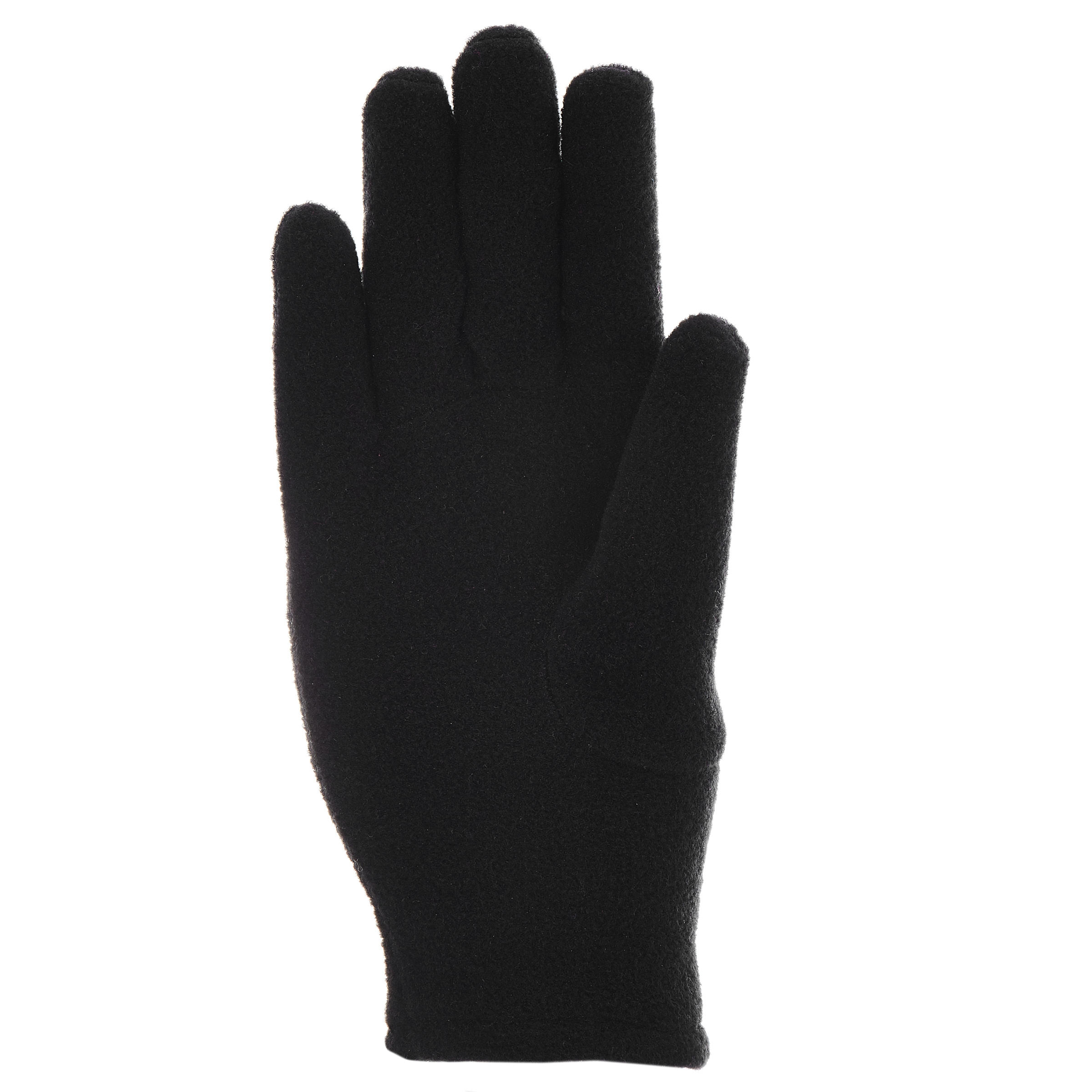 

Children's fleece hiking gloves MH100 - Black -  By QUECHUA | Decathlon
