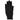 Children's fleece hiking gloves MH100 - Black