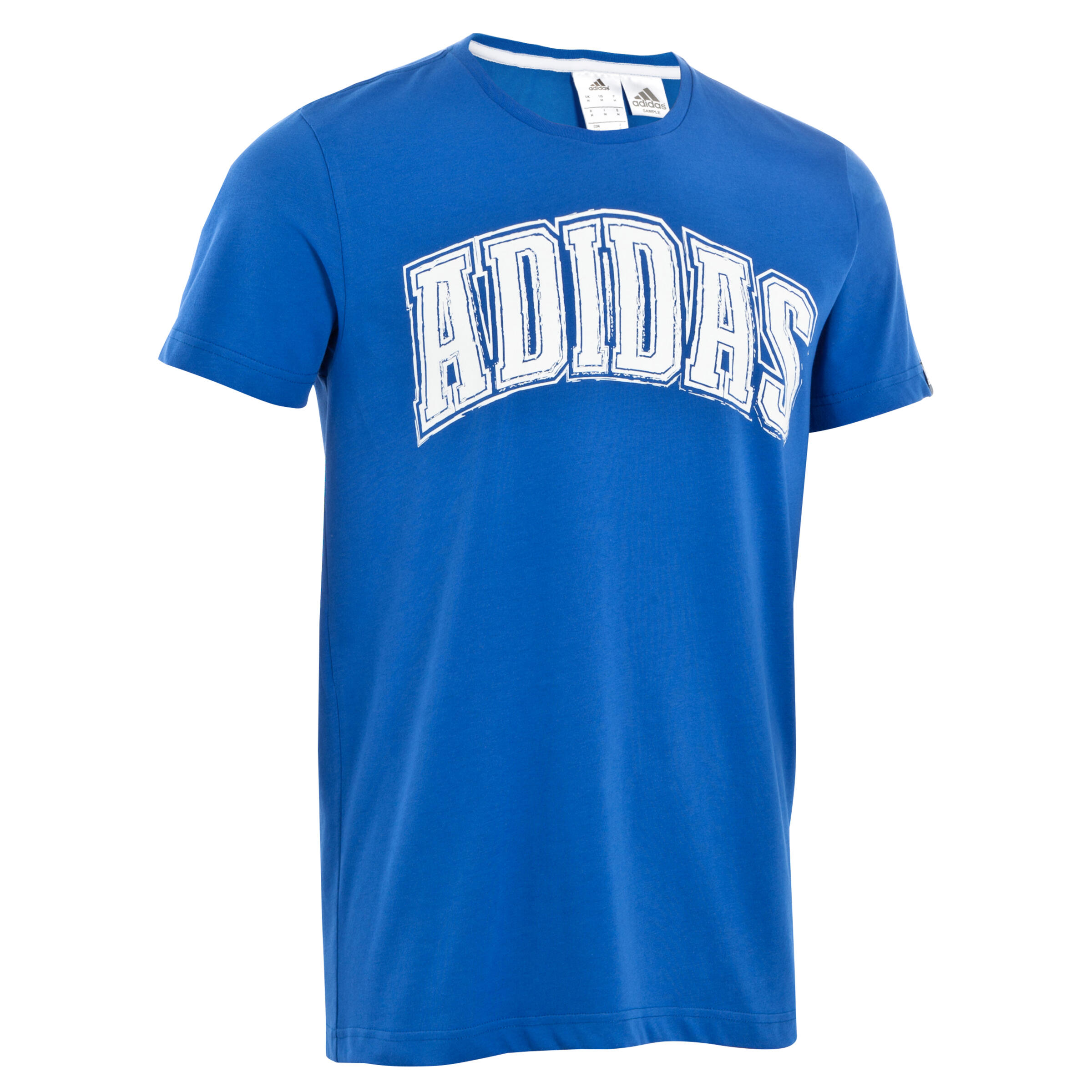 Fitness Print T-Shirt - Blue 1/5