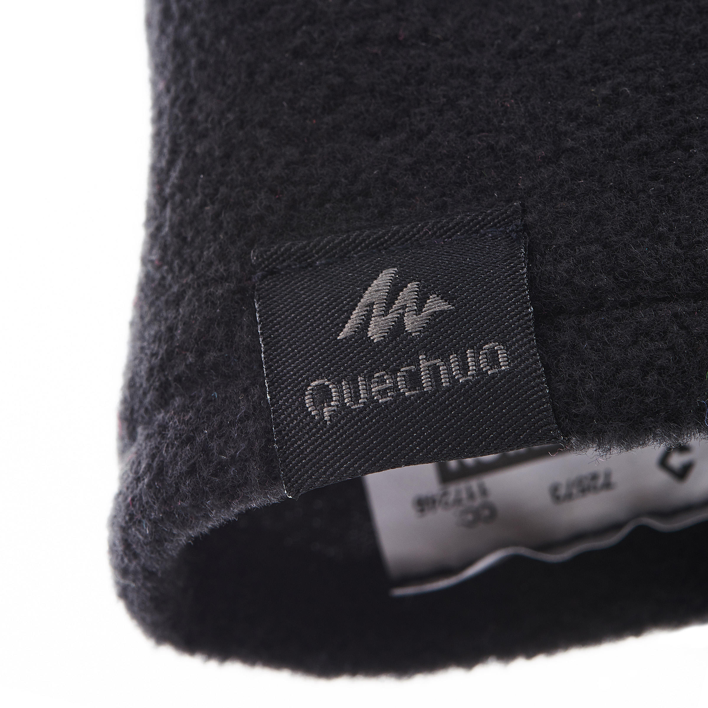 Kids’ Fleece Gloves - SH 100 Black - QUECHUA