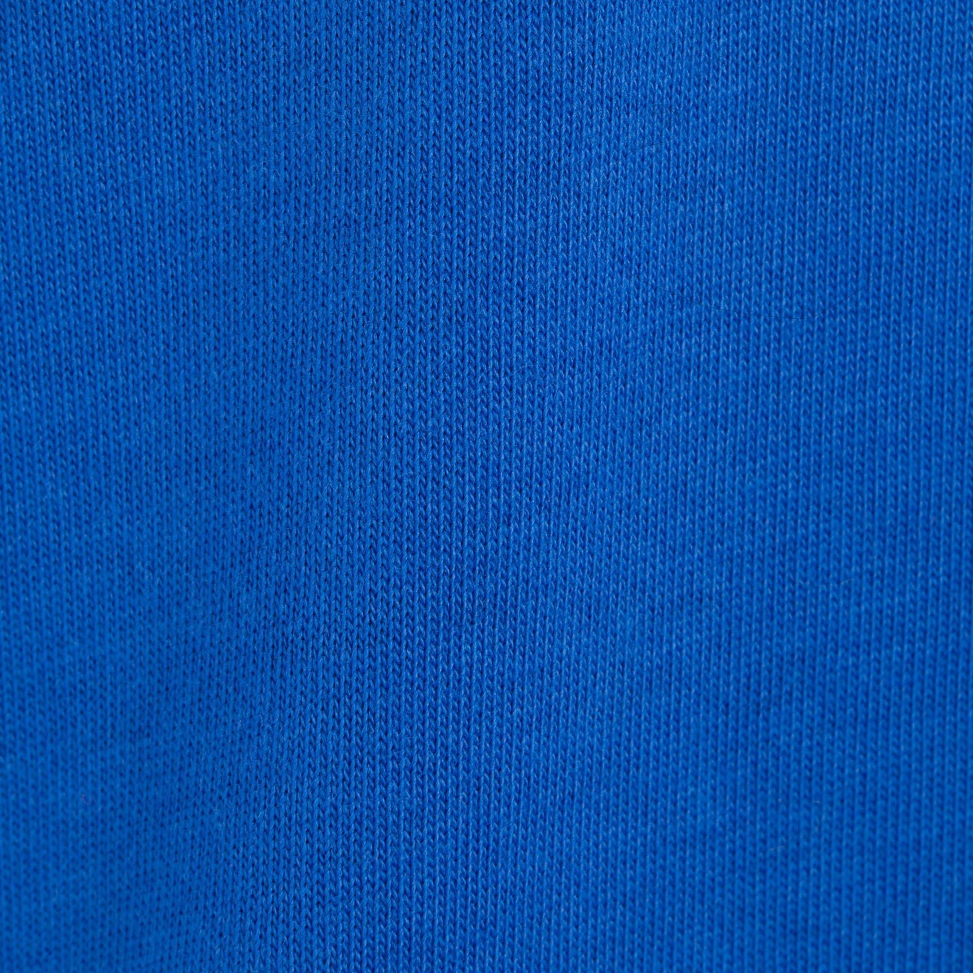 Fitness Print T-Shirt - Blue 5/5