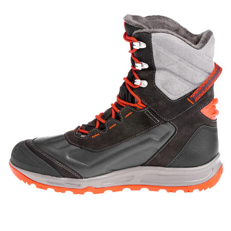 SH920 x-warm men's grey high snow hiking boots.