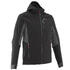 Men's WindWarm 500 softshell black trekking jacket
