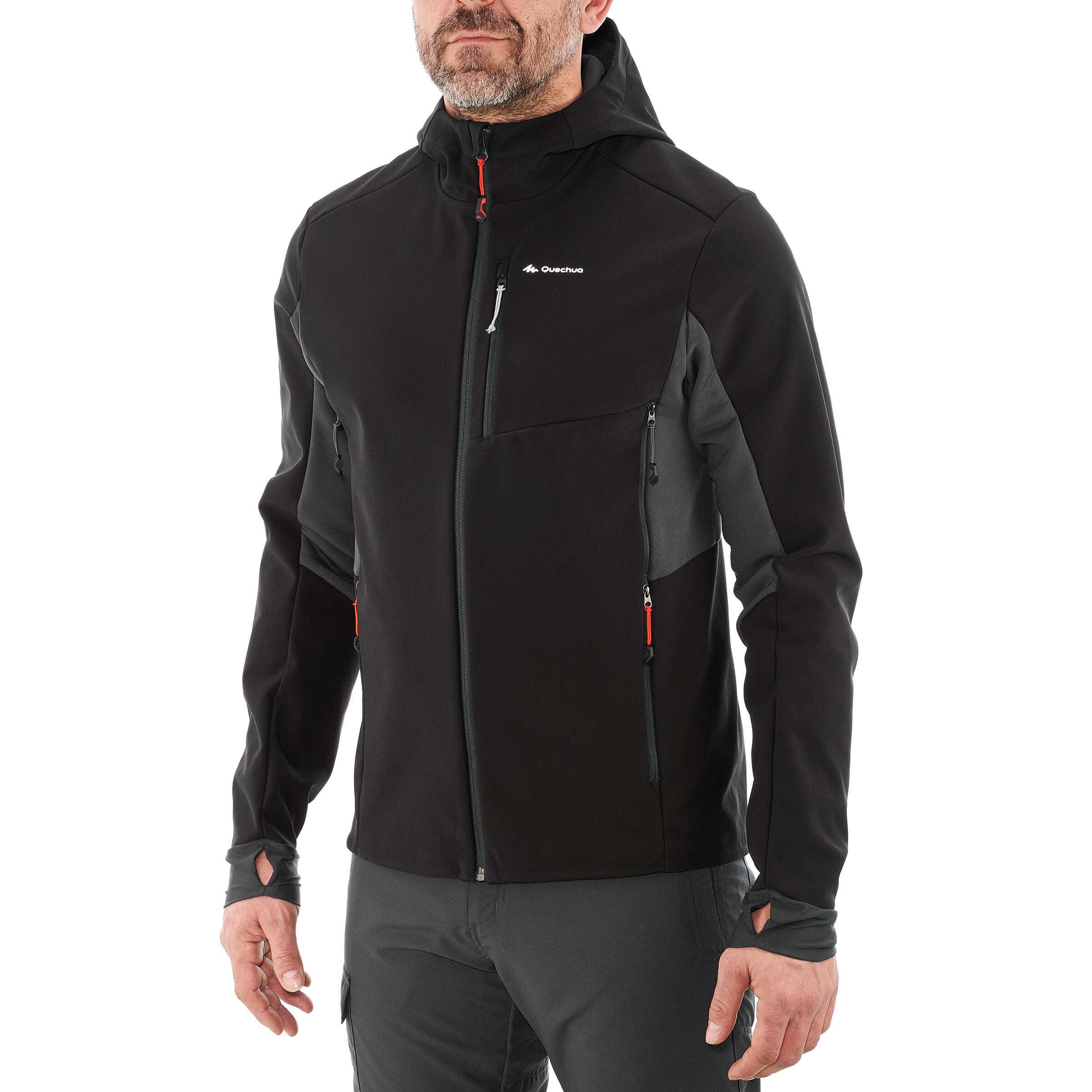 Men's Mountain Trekking Softshell Wind 