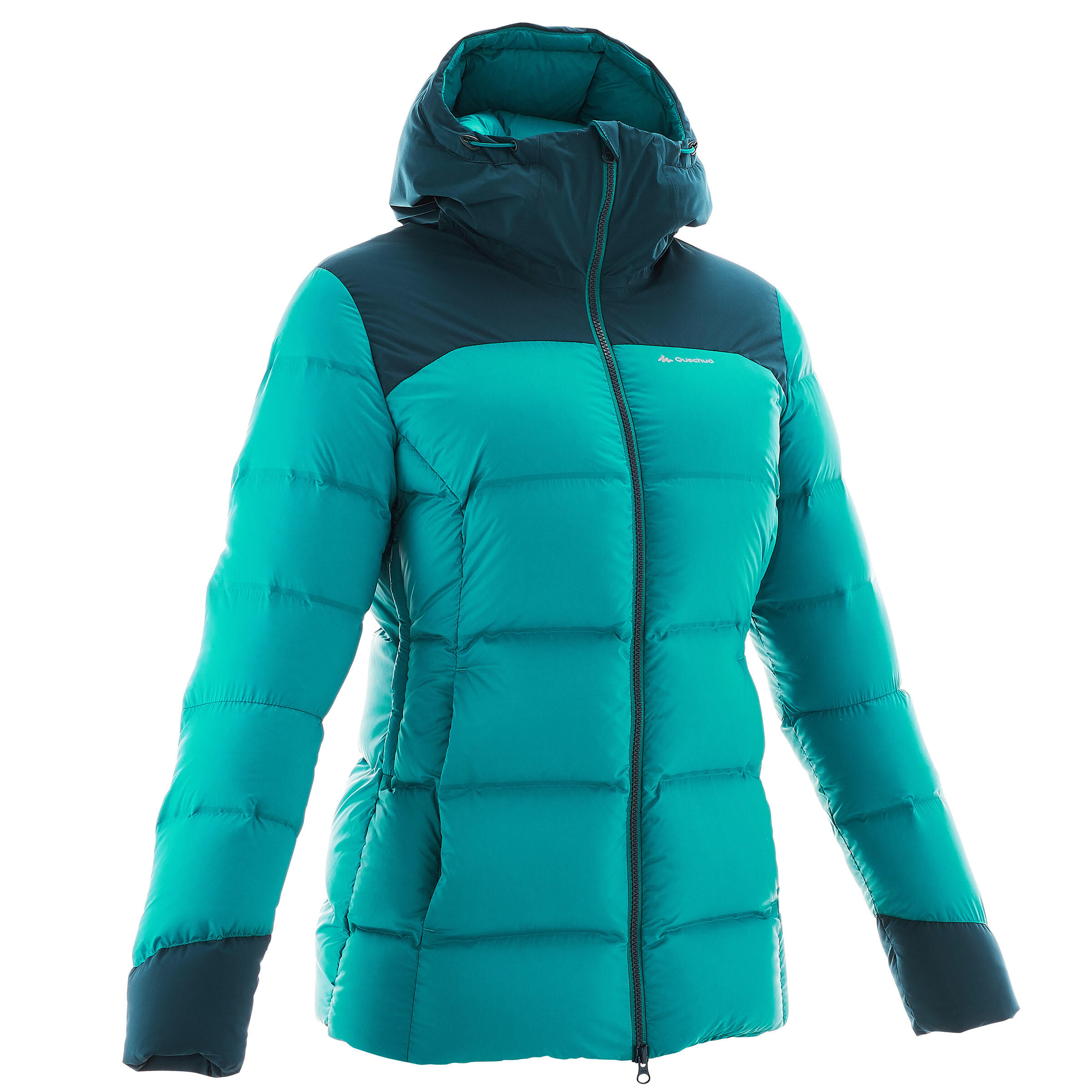 FORCLAZ Top Warm Women's Padded Hiking Jacket - Emerald Green