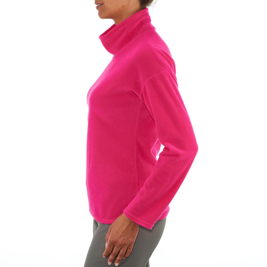 Fleecepullover Forclaz 20 Damen rosa