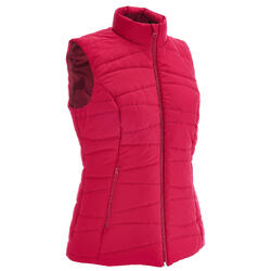Gilet (doudoune sans manche) randonnée nature femme NH100 rose