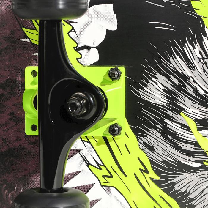 Skateboard SKATE MID500 WOLF VERT Oxelo Decathlon