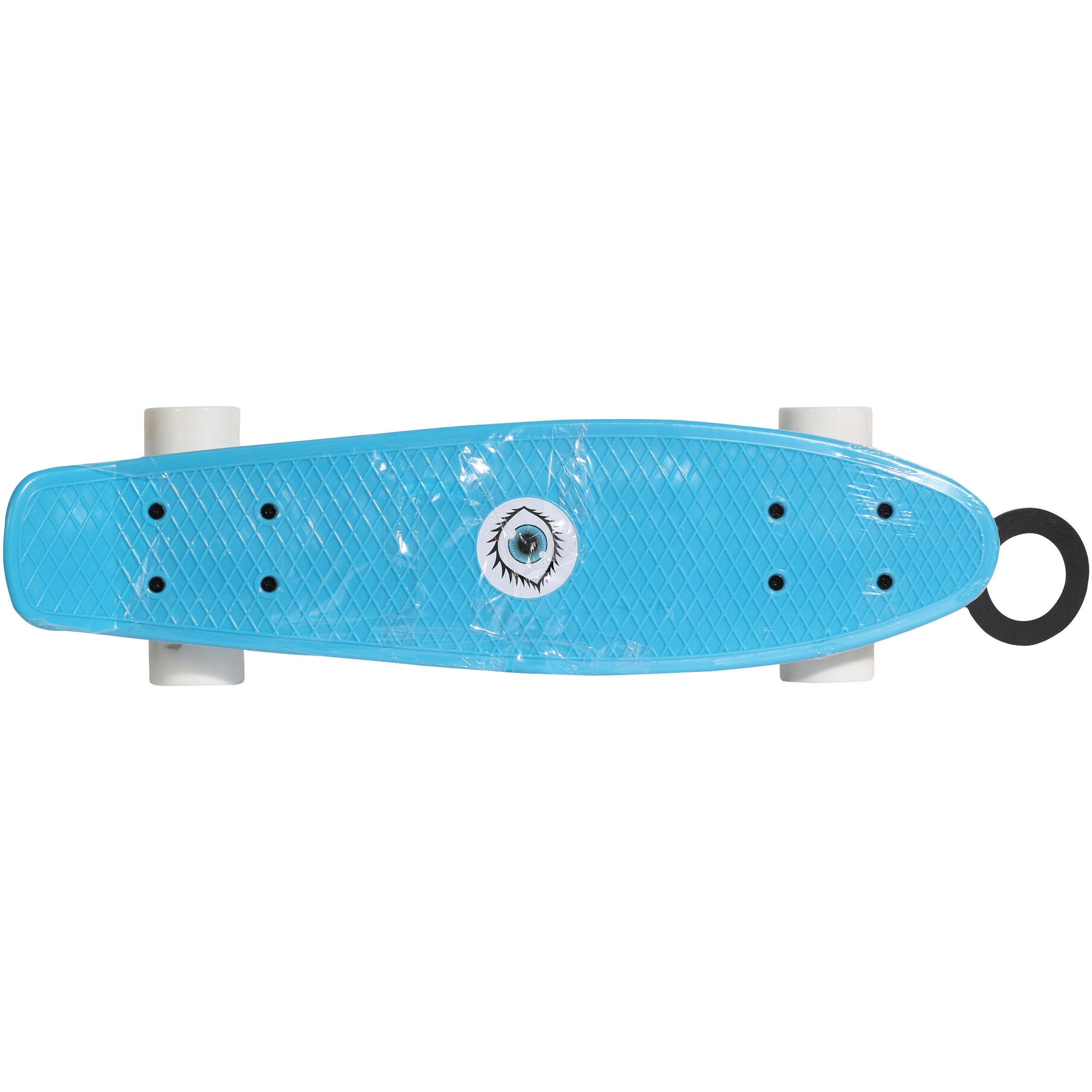 Kids' Mini Plastic Skateboard - Blue - OXELO