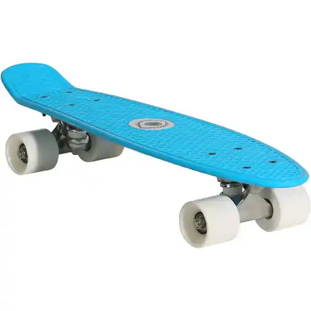 Kids Mini Plastic Skateboard - Blue