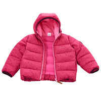 Girl's padded hiking jacket X-Warm - Pink