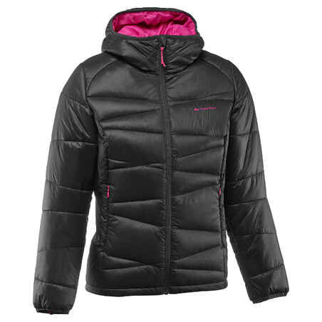 Chaqueta acolchada excursión mujer X-Light 2 negro 