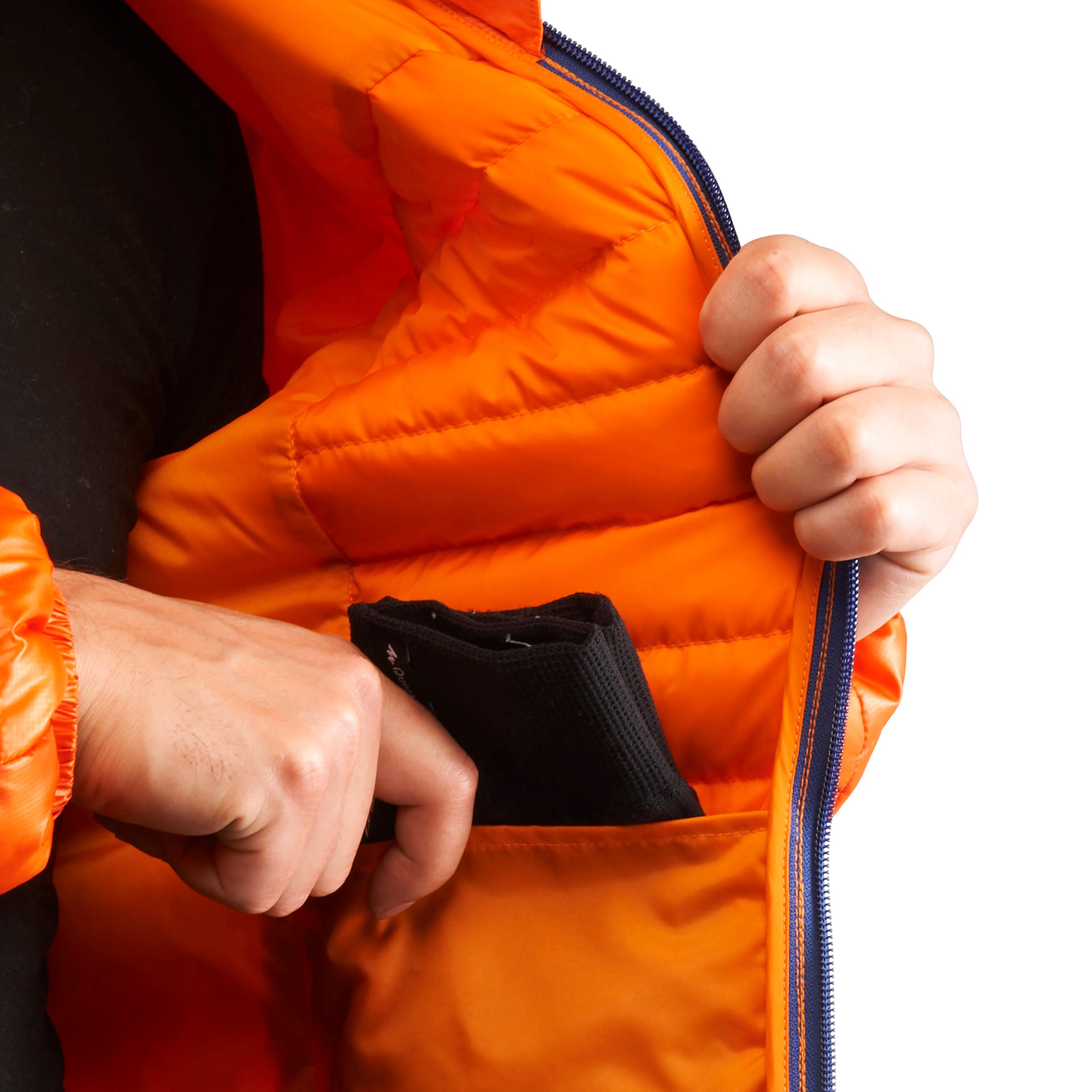 X-Light1 Men's Padded Hiking Jacket - Orange 4/17