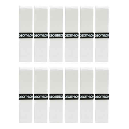 Tennis Comfort Overgrip 12-Pack - White