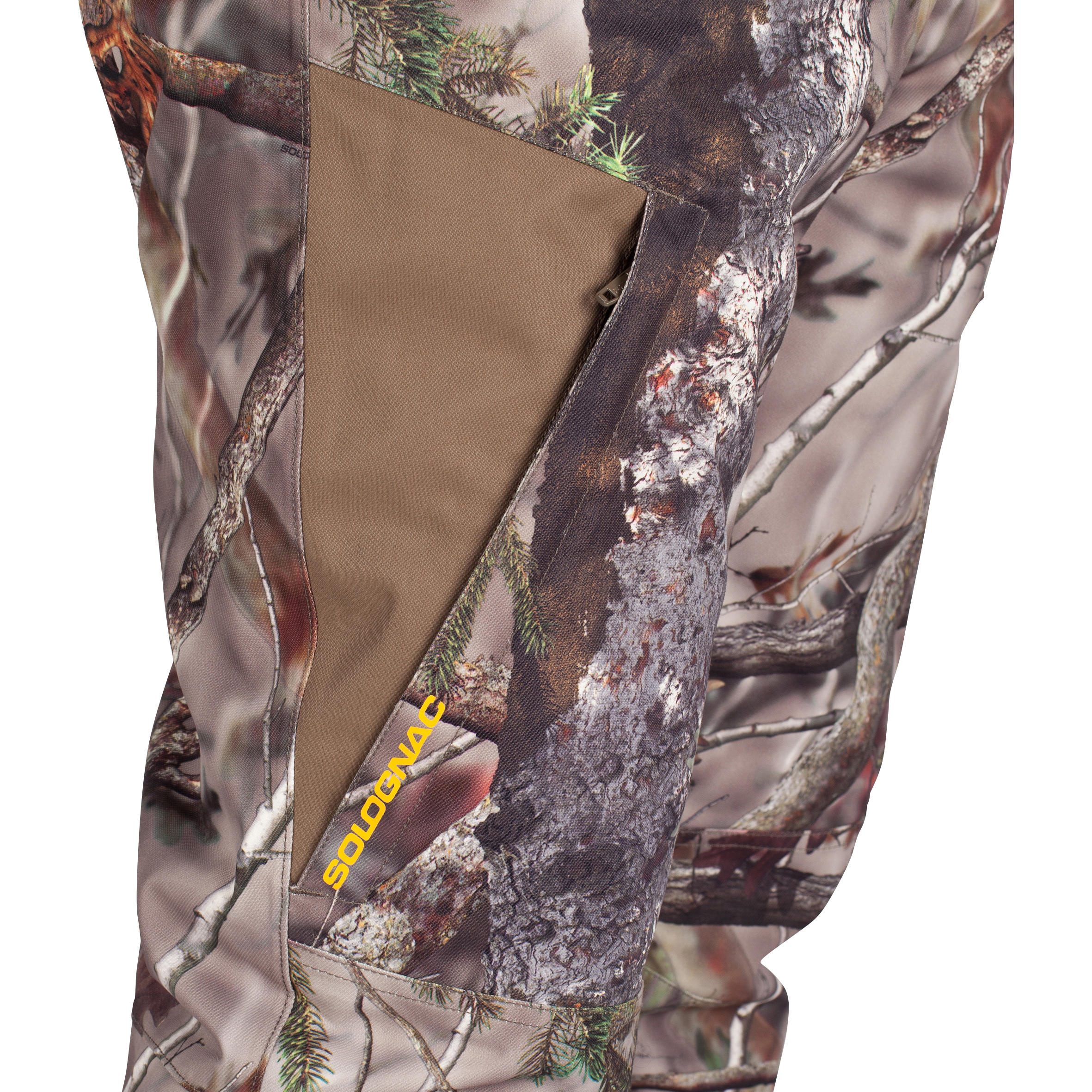 Warm Waterproof Trousers - Camouflage Brown 7/12