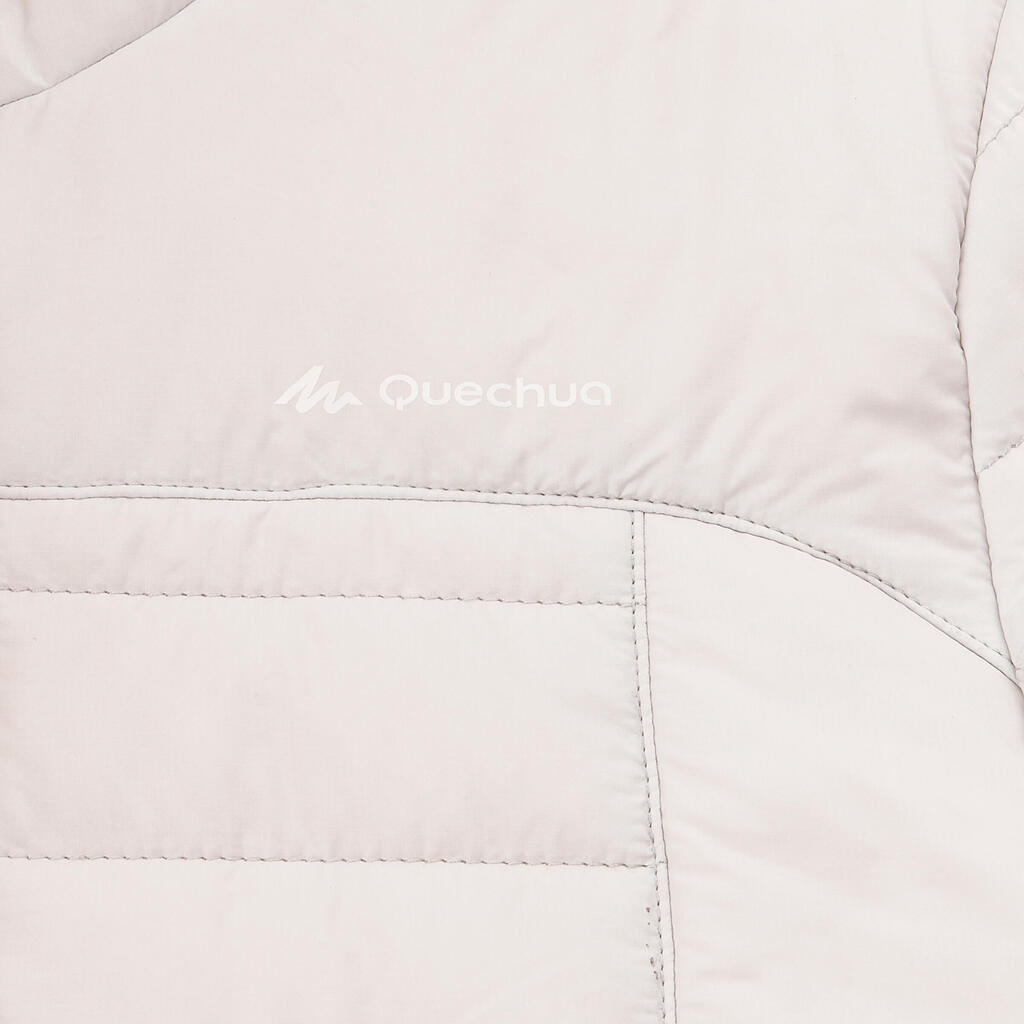 Wattierte Jacke X-Light Kinder grau