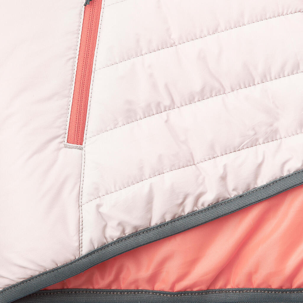 Wattierte Jacke X-Light Kinder grau