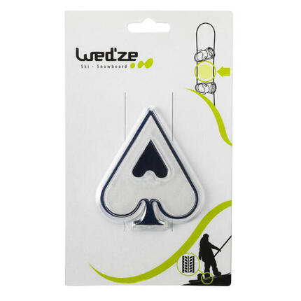 Pads adhésifs antidérapants pour les planches de snowboard.