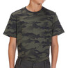 Kids Half-Sleeve T-Shirt Army Military Camo Print 100 - Camo Khakhi