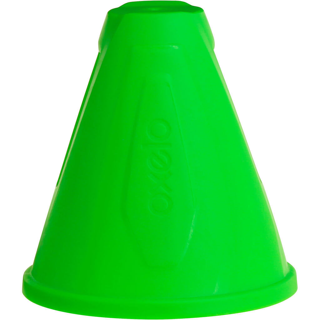 Zeleni čunjevi za slalom vožnje rolerima (10 komada)