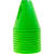Lot 10 cônes roller slalom vert