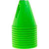 Inline Skating Slalom Cones 10-Pack - Green