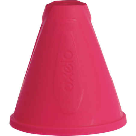 Inline Skating Slalom Cones 10-Pack - Pink