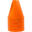 Lot 10 cônes roller slalom orange