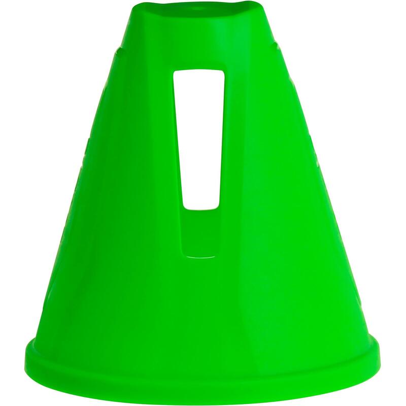Mini Slalom Cones (10 Packs) - Green