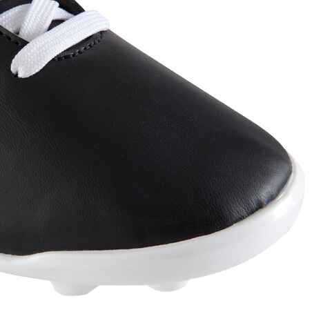 First FG Kids' Football Dry Pitch Boot - Black/White/Red