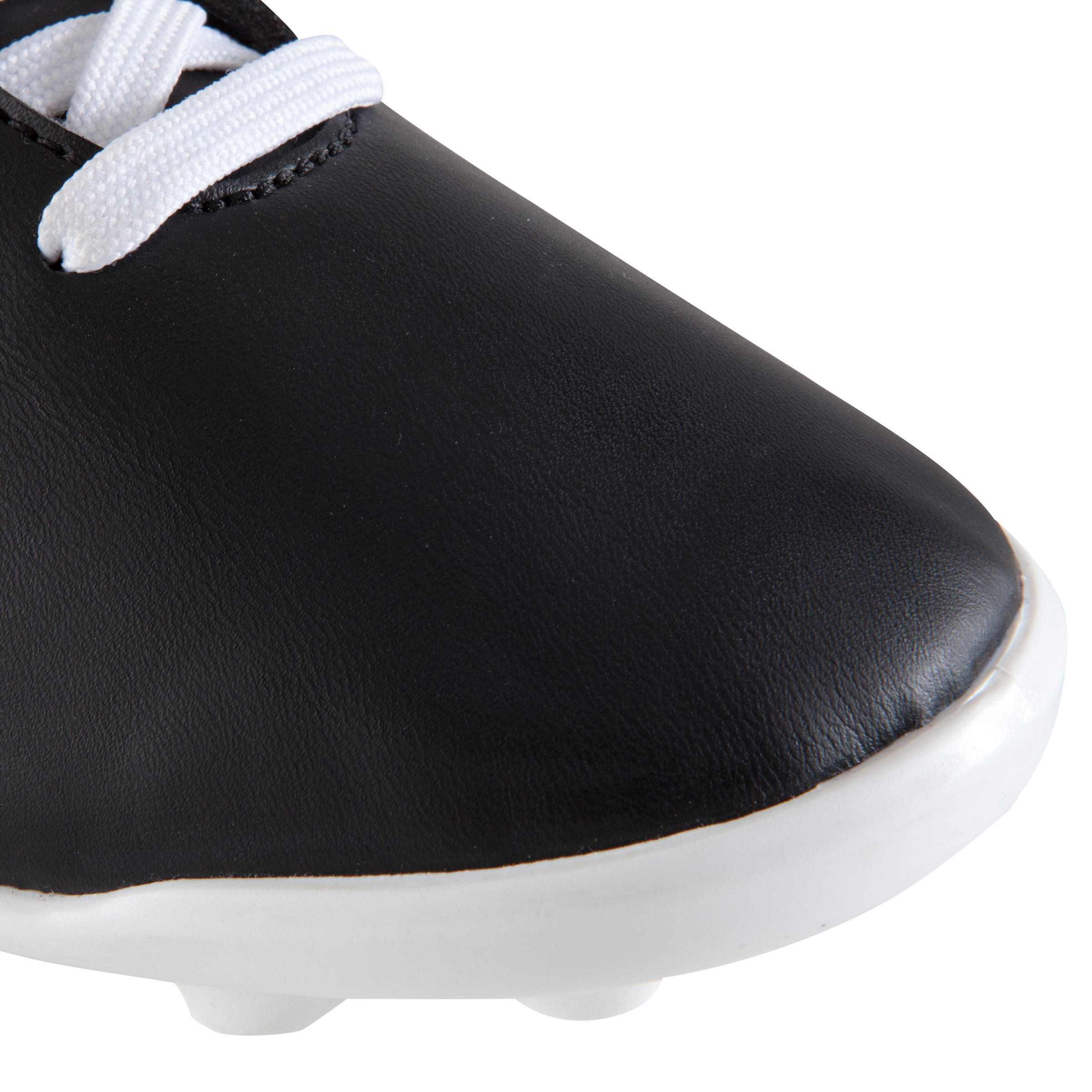 First FG Kids' Football Dry Pitch Boot - Black/White/Red 10/13