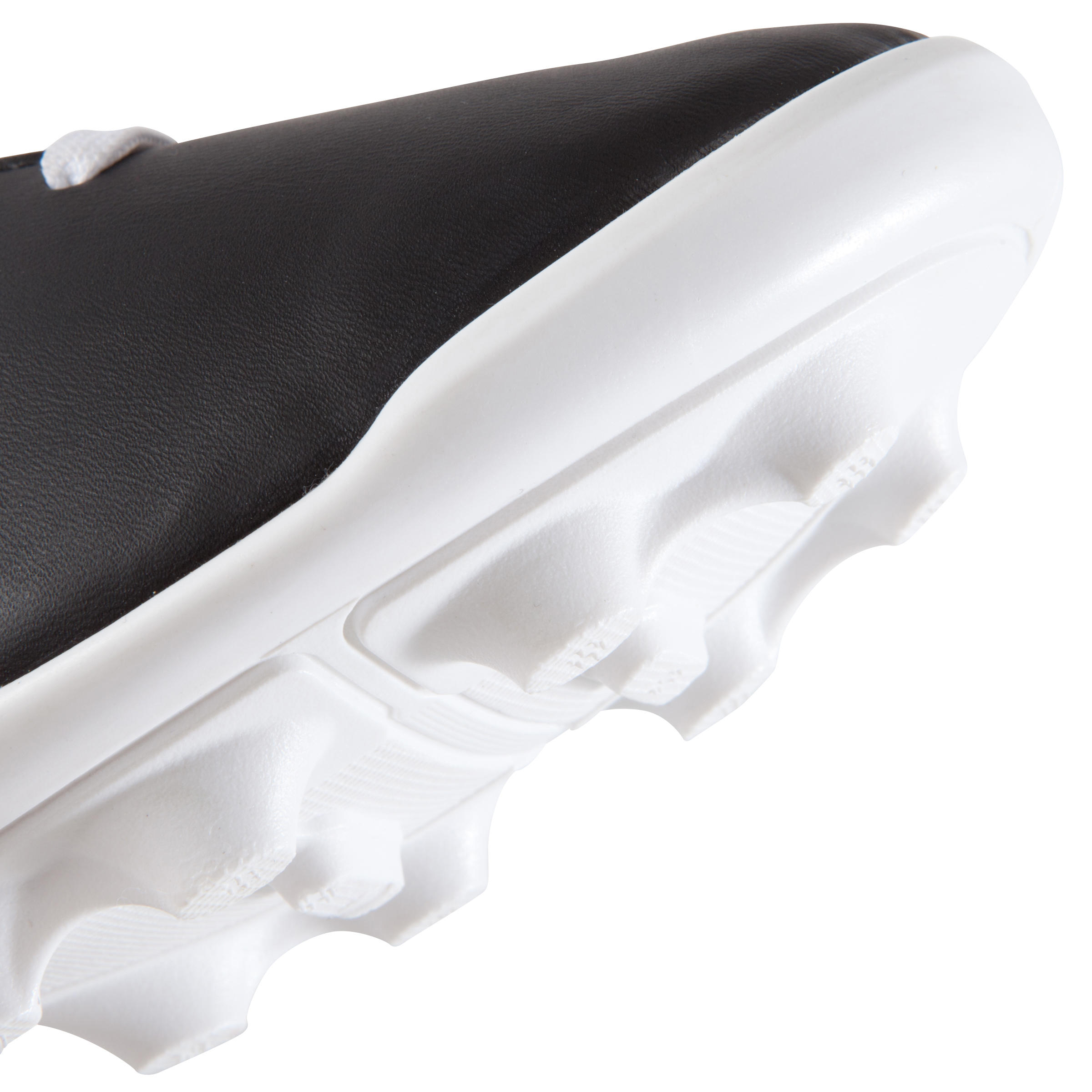 First FG Kids' Football Dry Pitch Boot - Black/White/Red 8/13