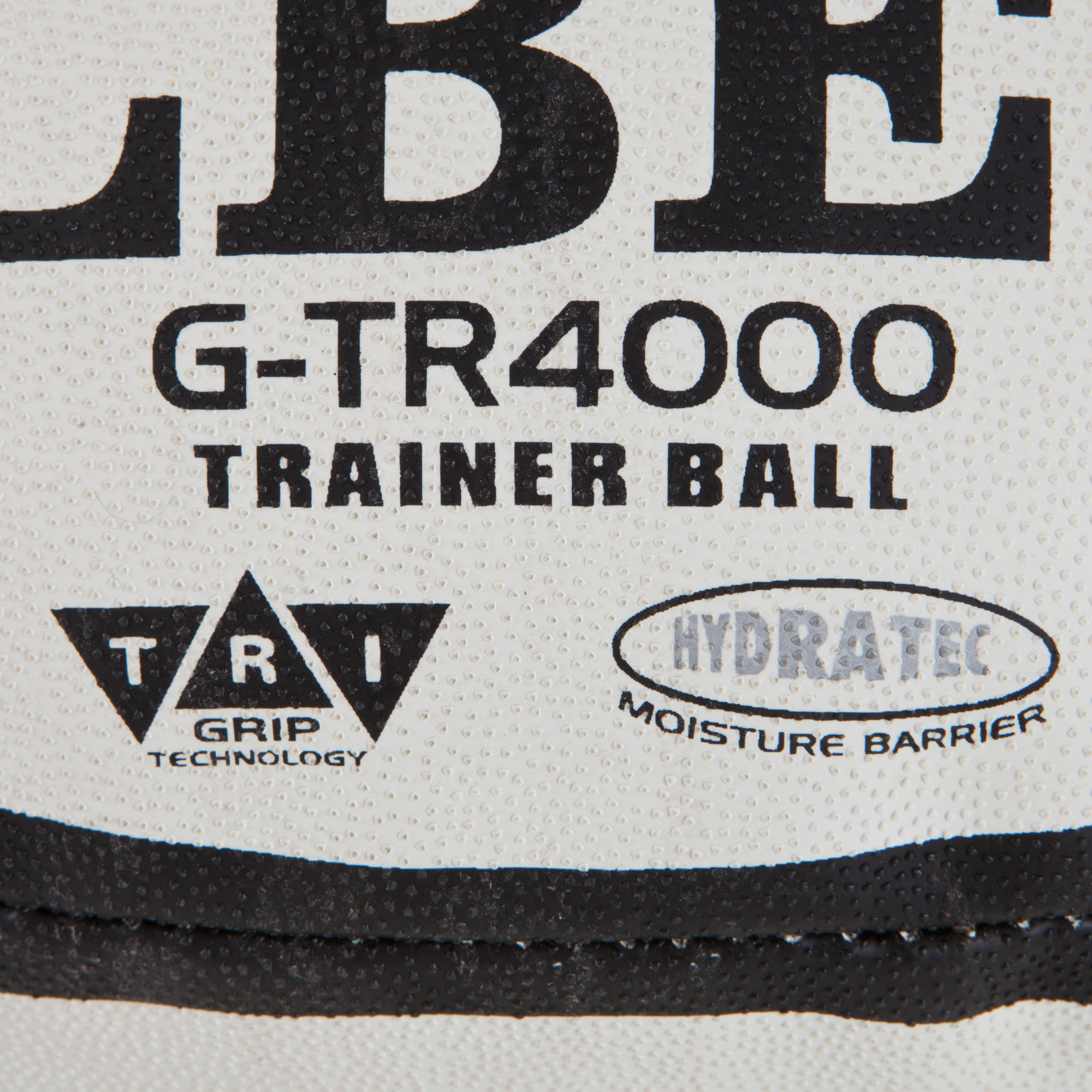 Rugby Ball Gtr4000 Size 5 - White/Black 4/9