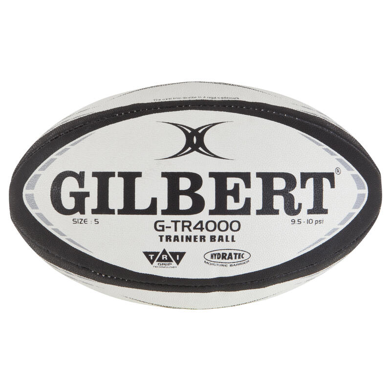 Pallone rugby GTR 4000 taglia 5 nero