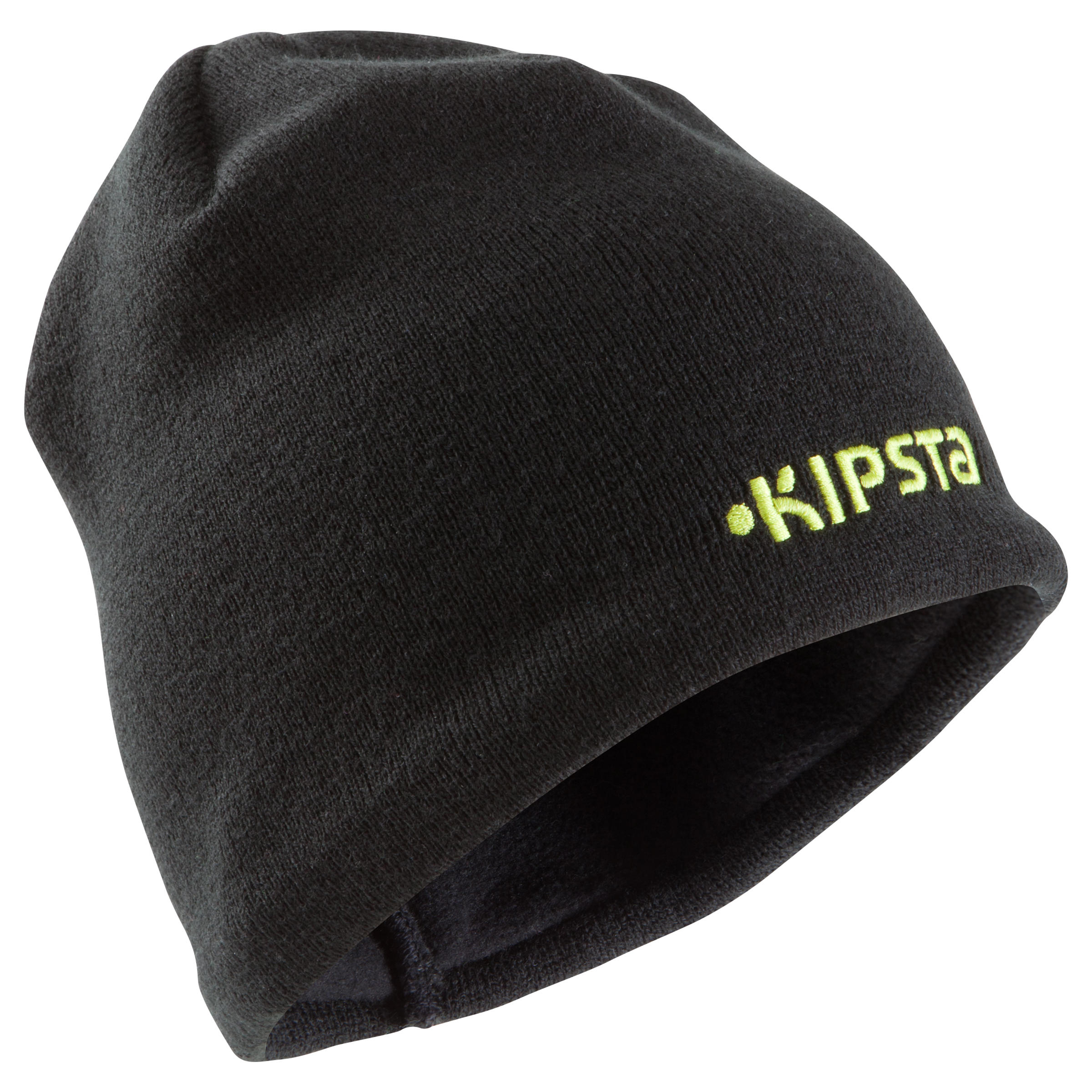 Keepwarm Kids' Fleece-Lined Hat - Black 1/8